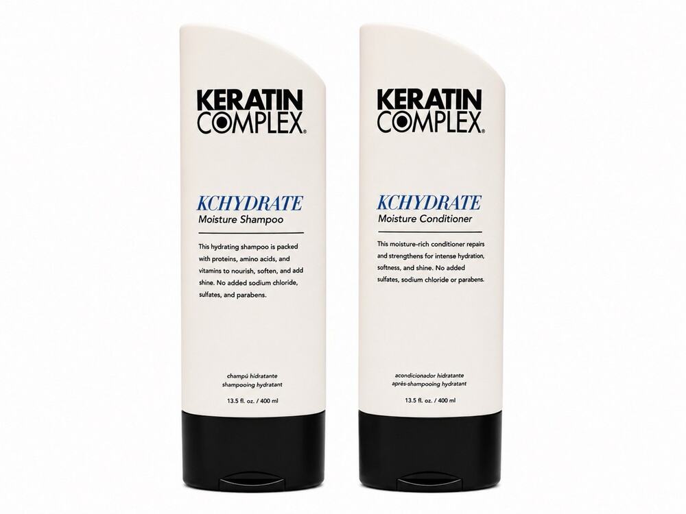 Keratin Complex KCHYDRATE Moisture Shampoo & Conditioner 13.5 Fl Oz Set